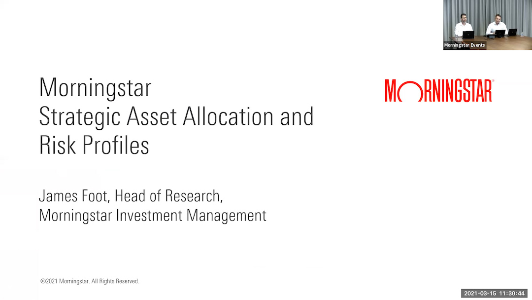 Adviser Webinar: Strategic Asset Allocation and Risk Profiles